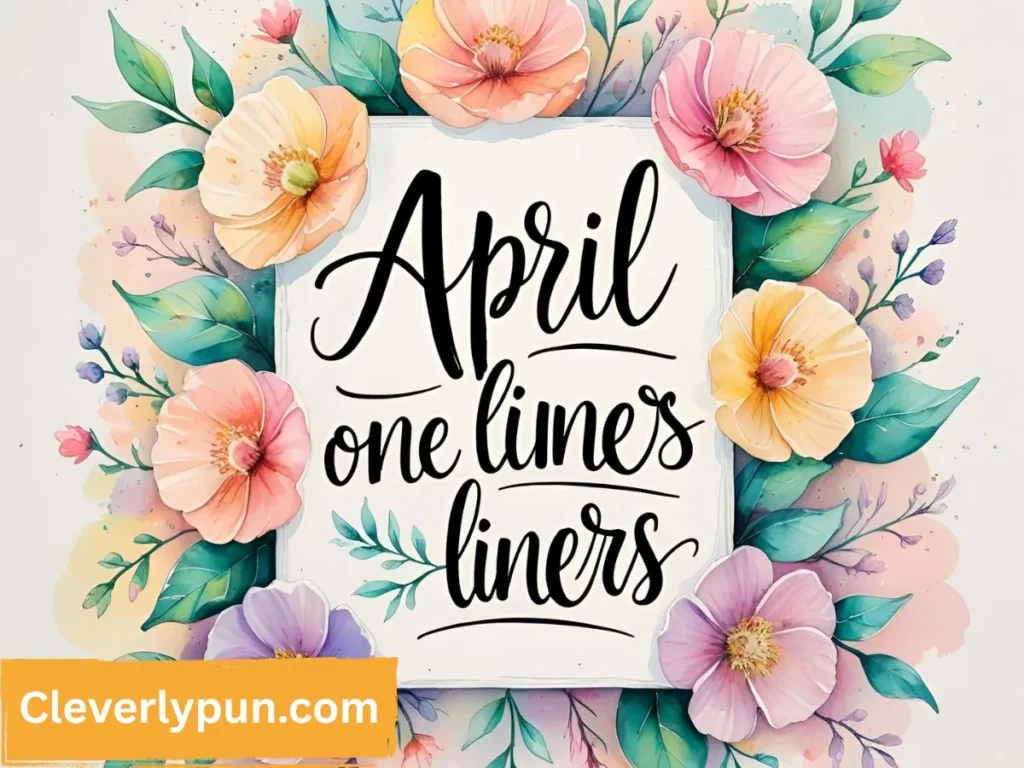 April Puns One Liners