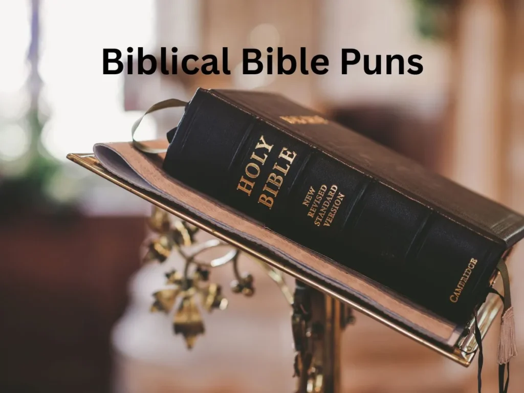 Biblical Bible Puns