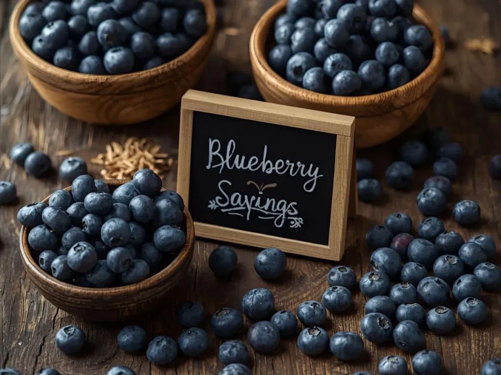 Blueberry Sayings
