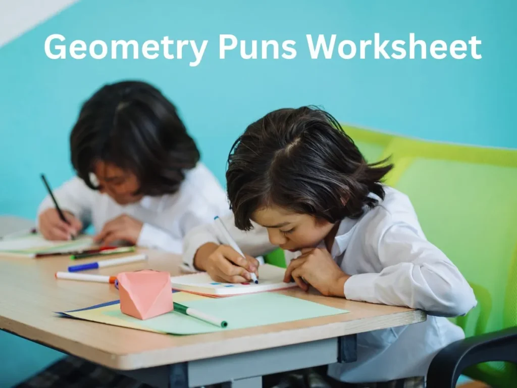 Geometry Puns Worksheet