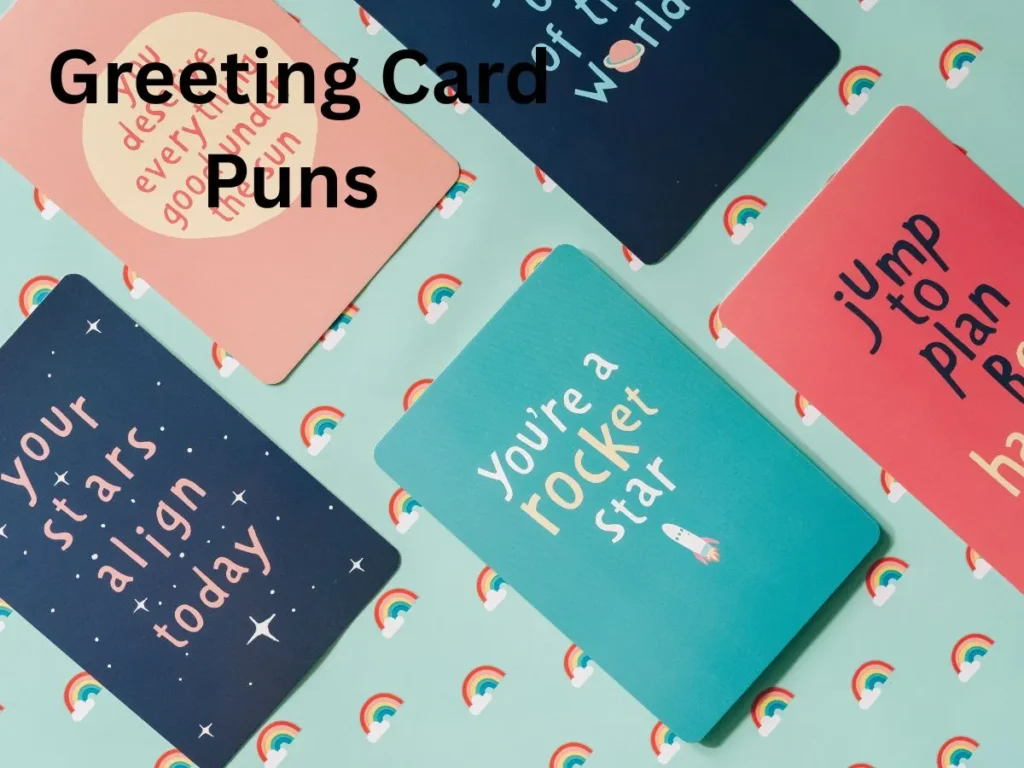 Greeting Card Puns