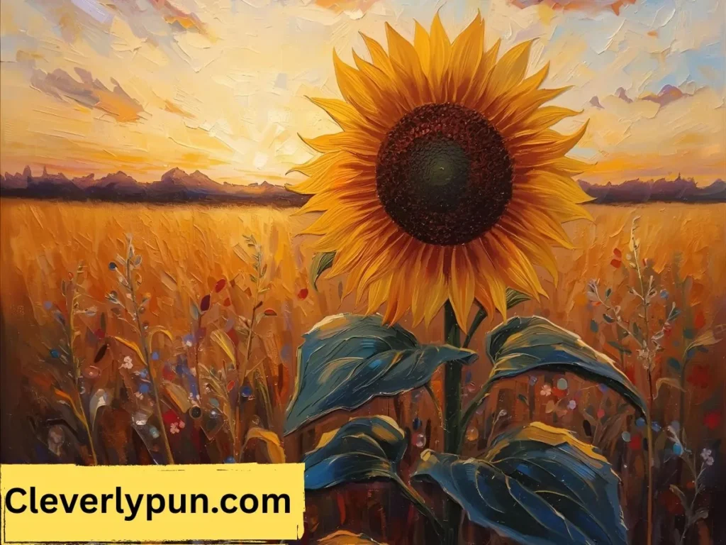 Love Sunflower Puns