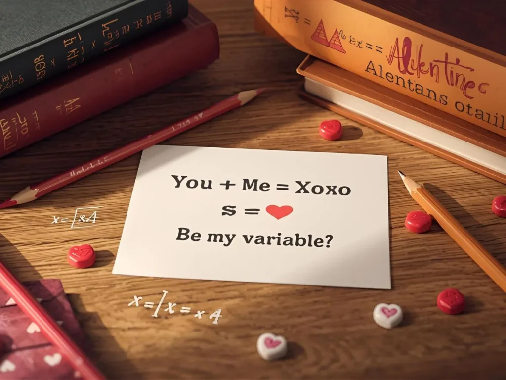 Algebra Valentines Puns 2025
