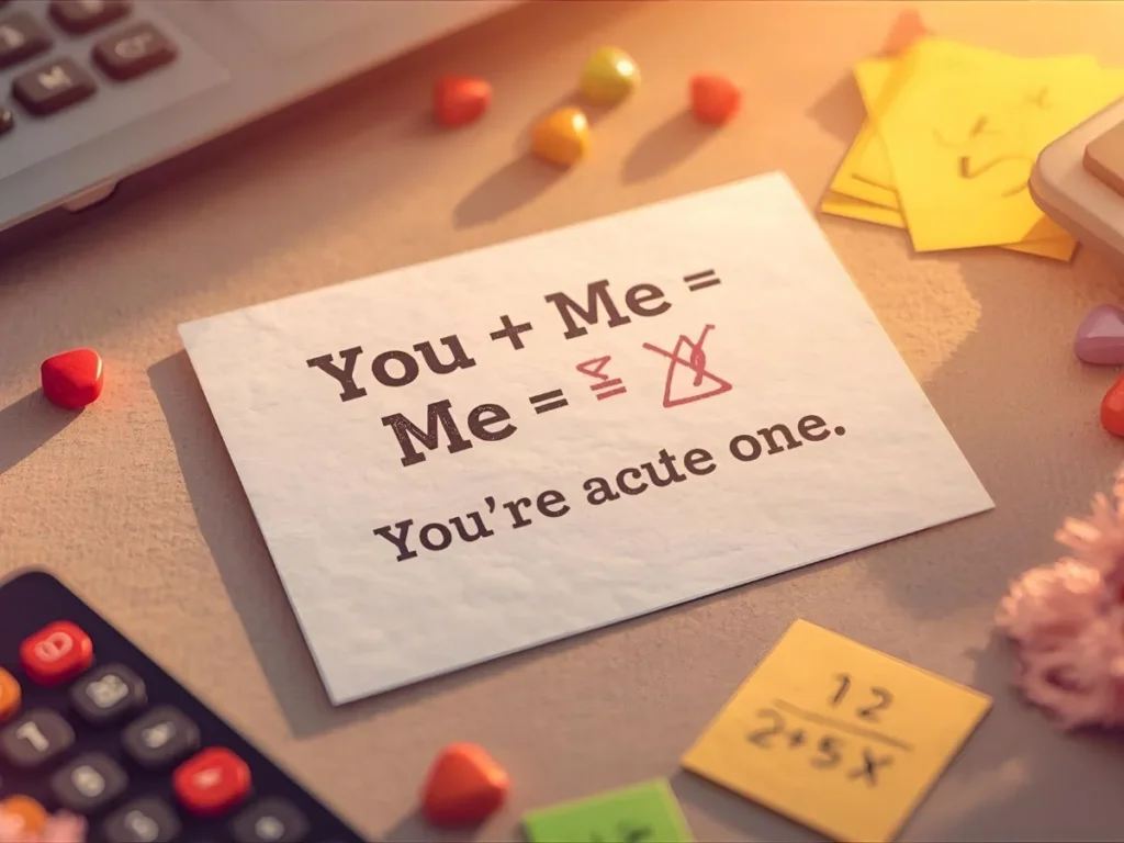 Funny Math Valentines Puns 2025