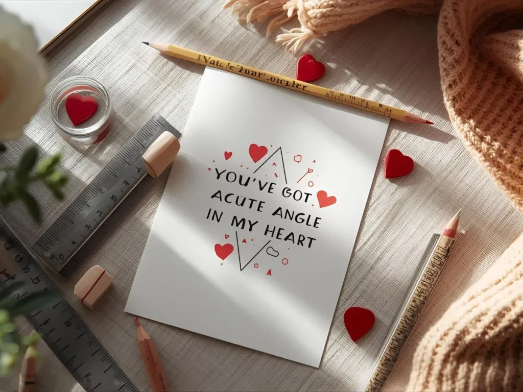 Geometry Valentines Puns 2025