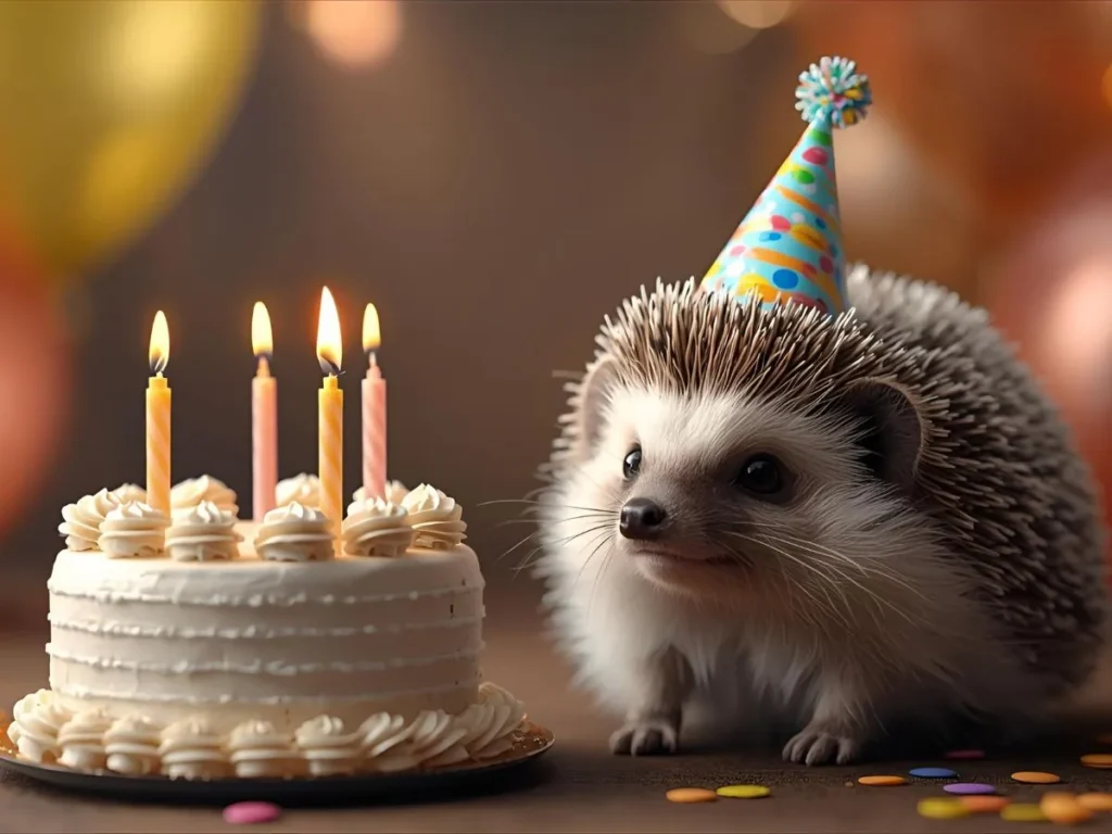 Hedgehog Birthday Puns
