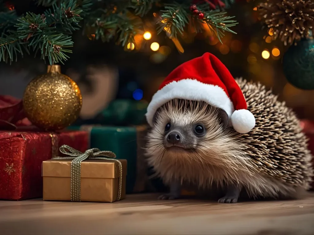 Hedgehog Holiday Puns