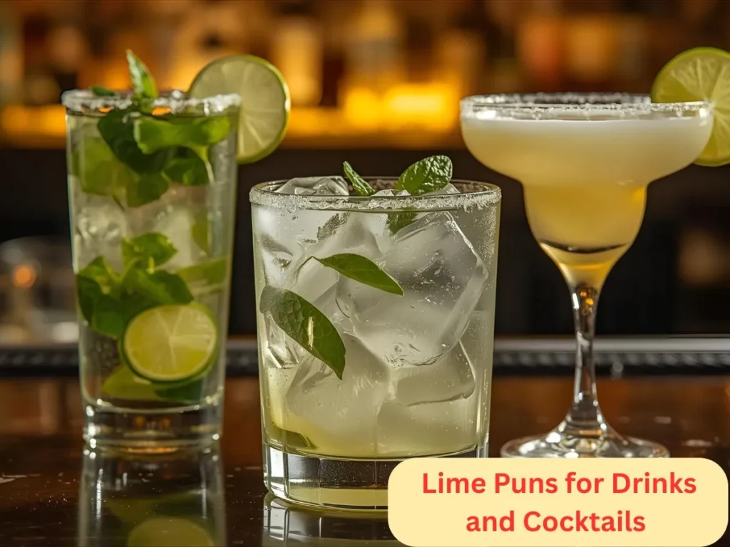 Lime Puns for Drinks and Cocktails 