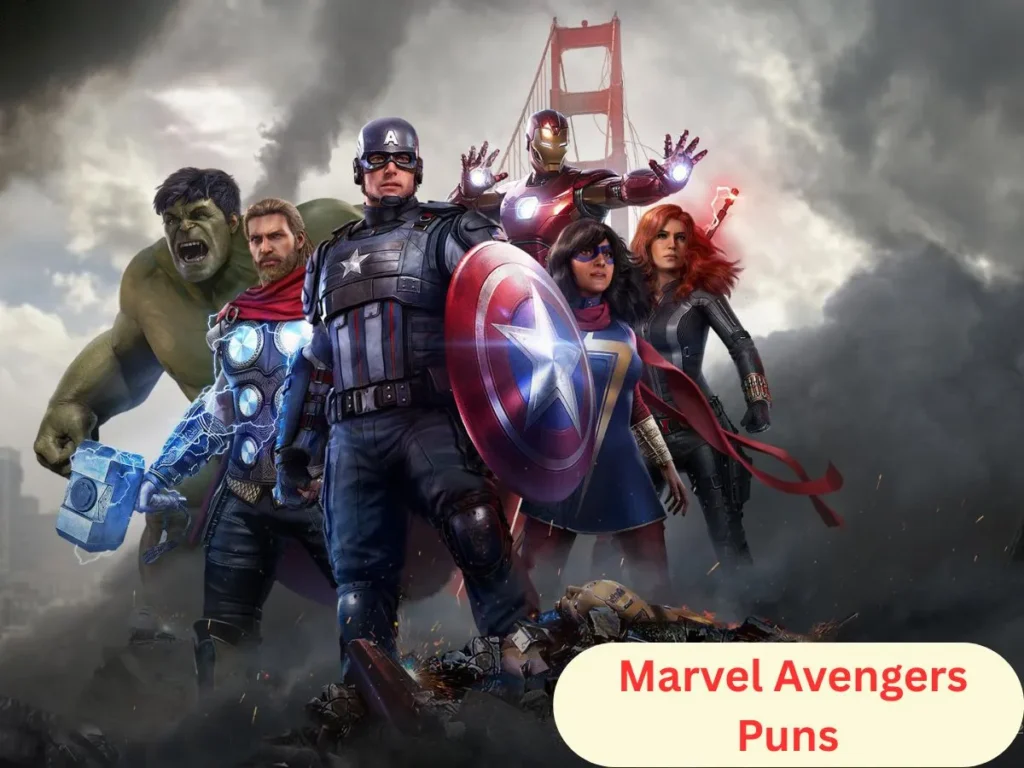 Marvel Avengers Puns 