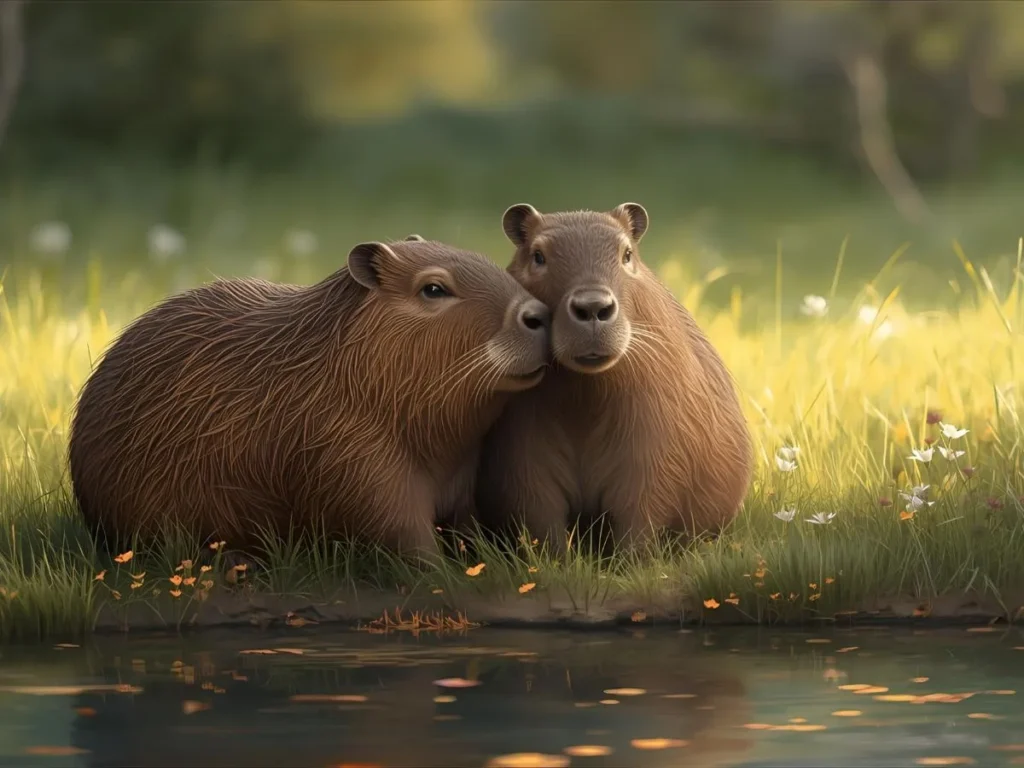 Romantic Capybara Puns for Couples