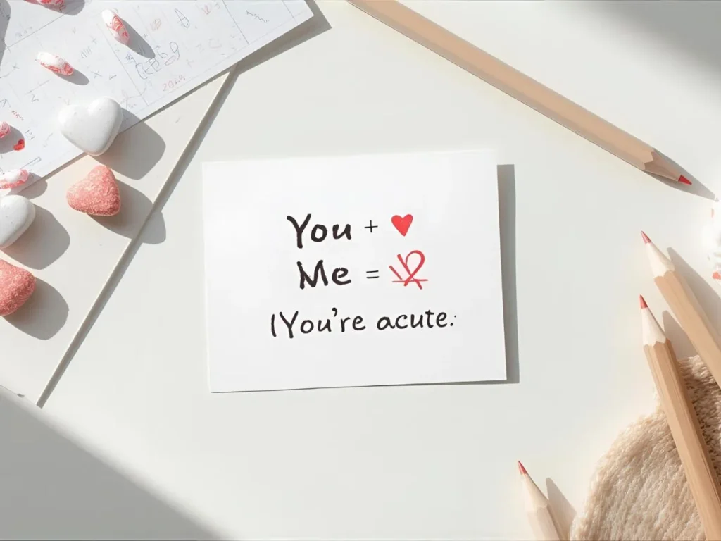 Short Math Valentines Puns 2025