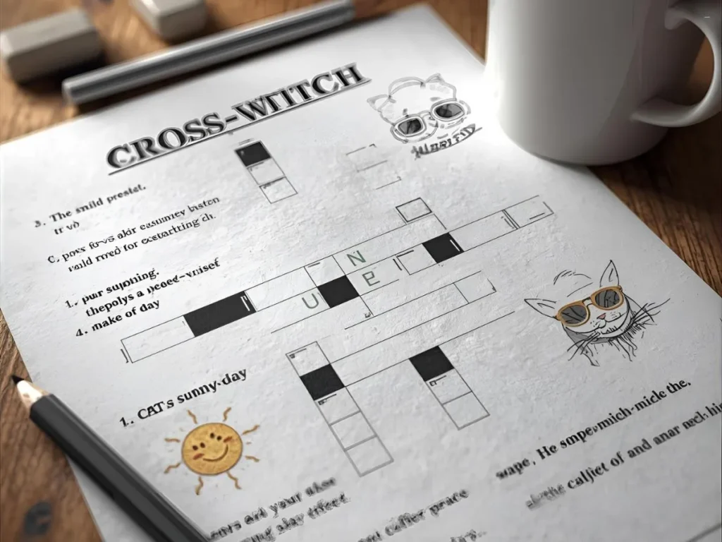 Visual Pun Crossword Clue