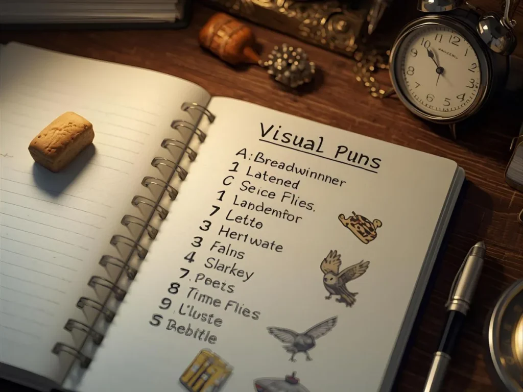Visual Puns List