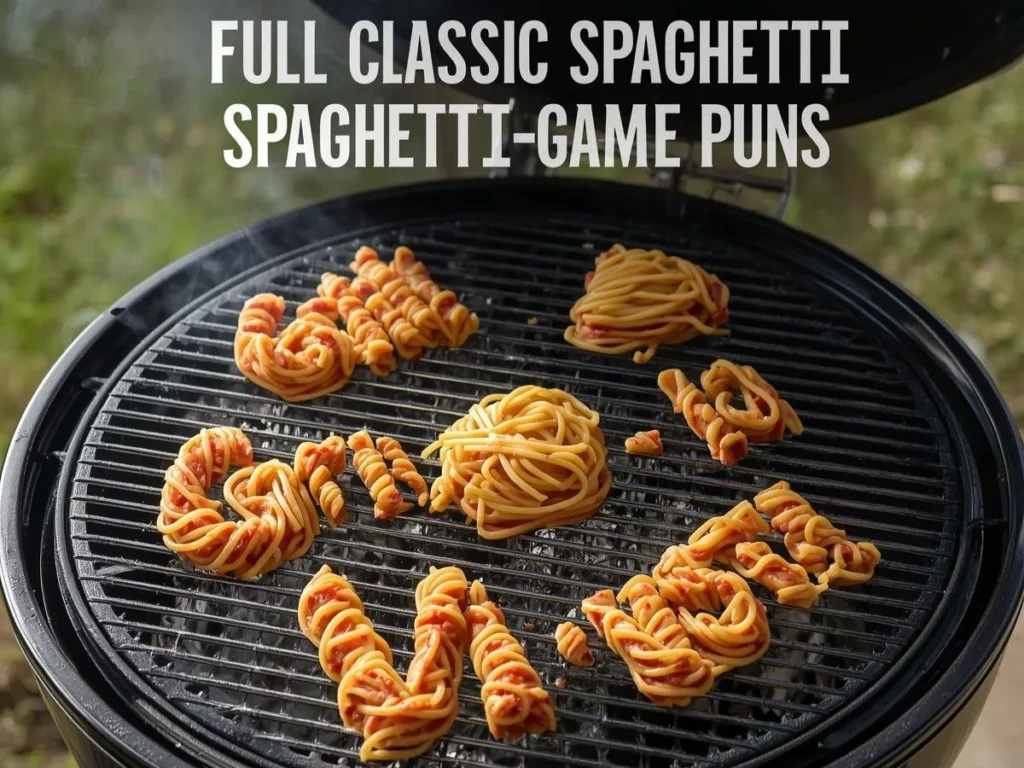 Classic Spaghetti Themed Puns