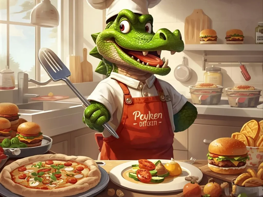 Crocodile Puns for Food Lovers