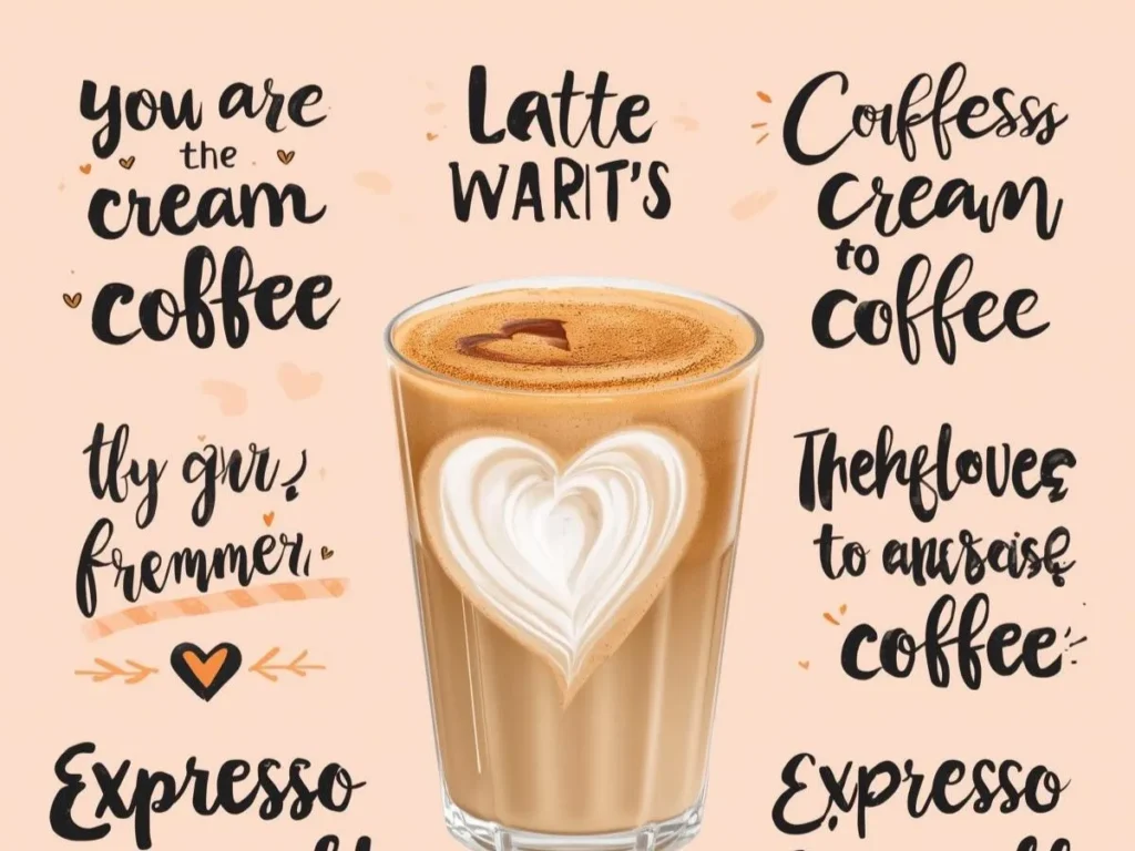 Cute & Sweet Latte Quotes