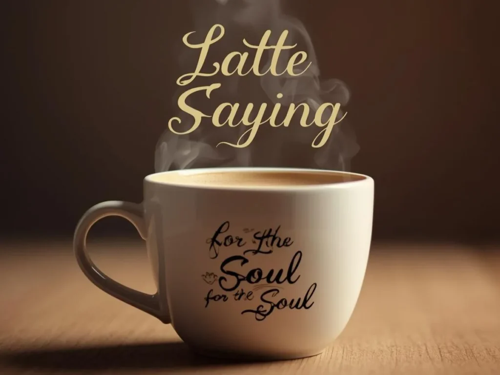  Latte Sayings for the Soul