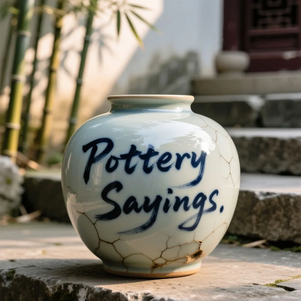 Pottery Sayings