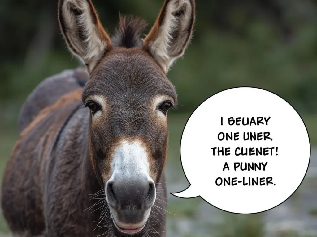 Silly / Punny Donkey One-Liners