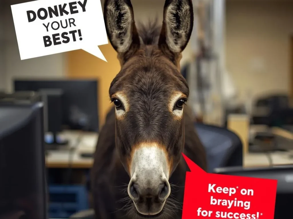work-motivation-donkey-puns