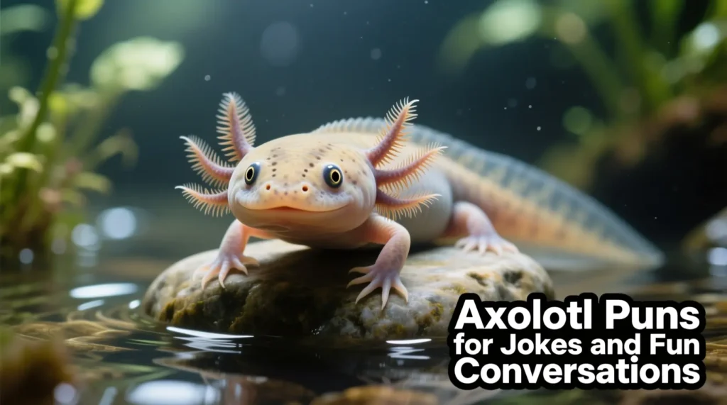 Axolotl Puns for Jokes and Fun Conversations