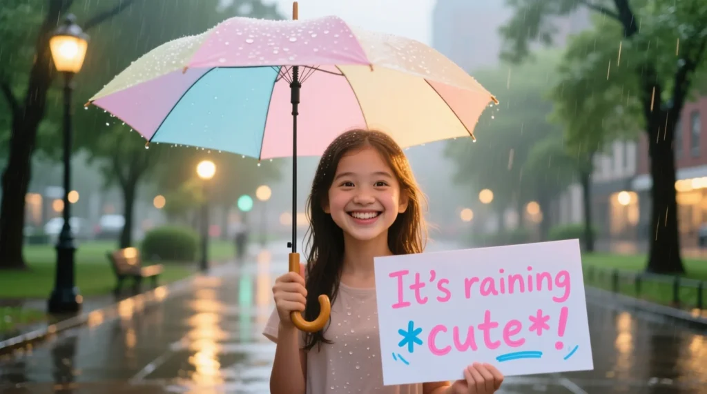 Cute Rain Puns