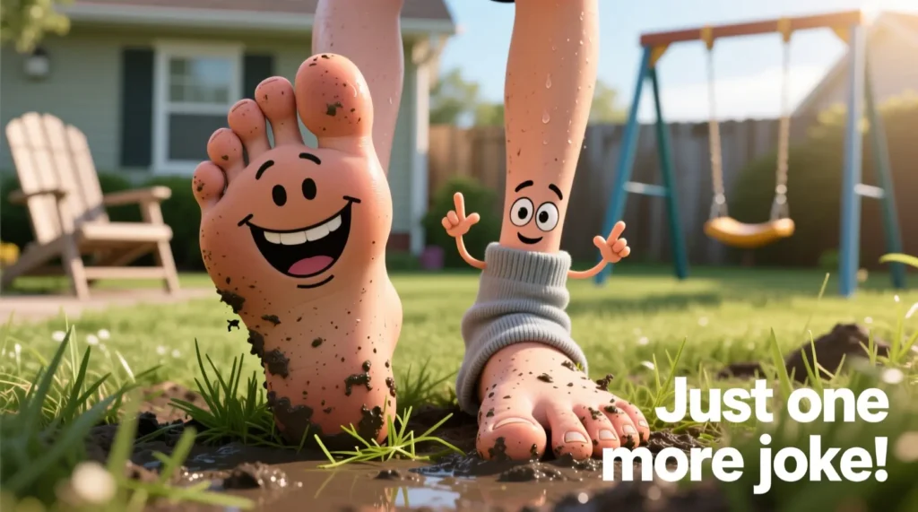 Cute Feet Puns for Captions