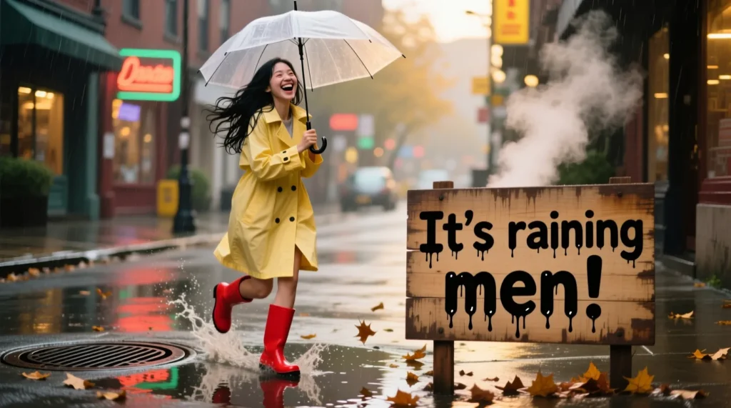 Funny Rain Puns