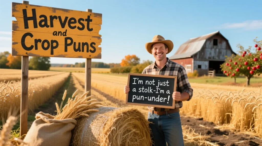 Harvest and Crop Farm Puns