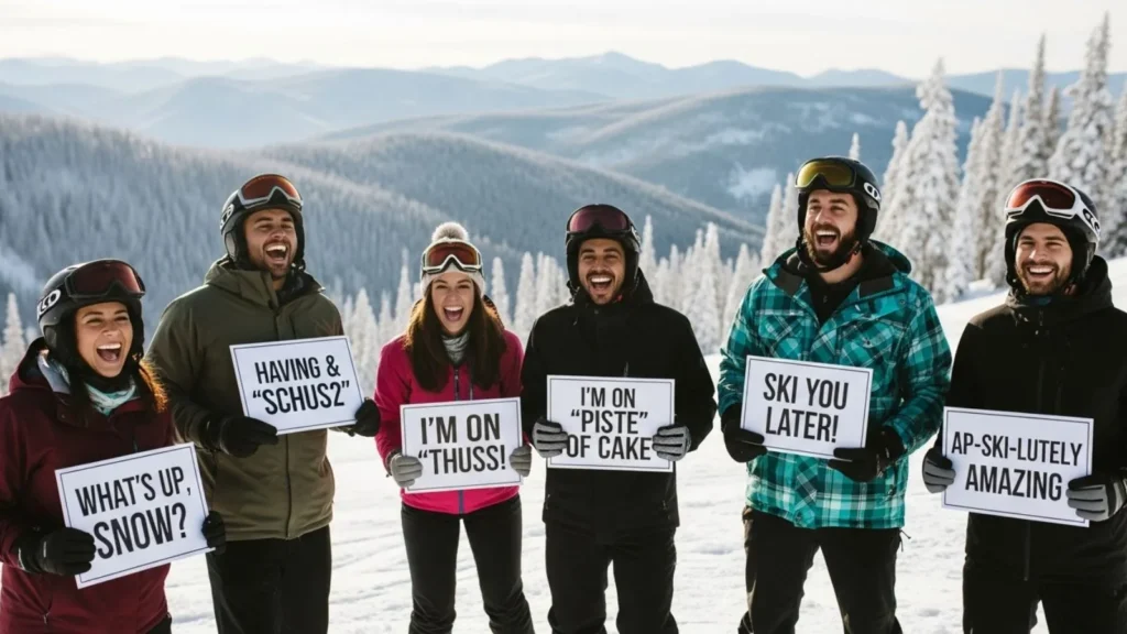 Clever Ski Puns for Ski Lovers