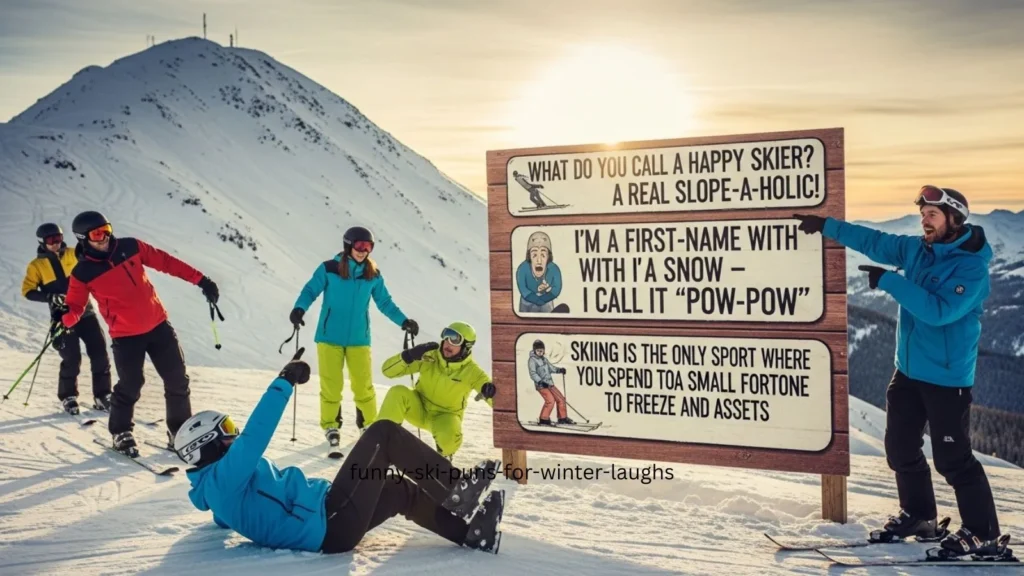 Funny Ski Puns for Winter Laughs