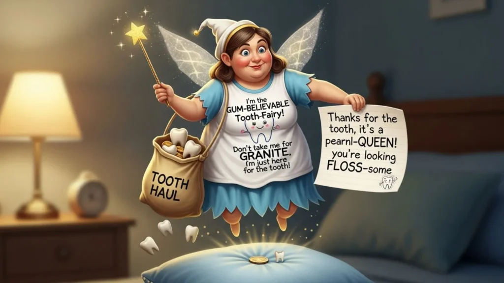 Funny Tooth Fairy Puns 
