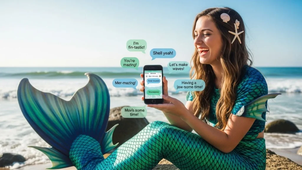 Mermaid Puns for Messages & Conversations