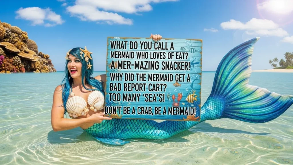Mermaid Puns for TikTok & Reels