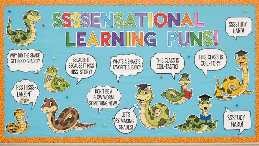 Snake Puns for Teachers and Classrooms