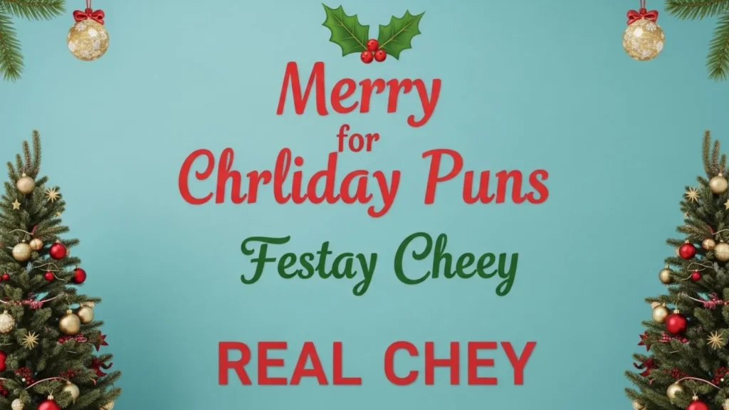 Christmas Holiday Puns for Festive Cheer 