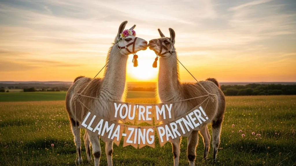 Clever Llama Love Puns for Couples