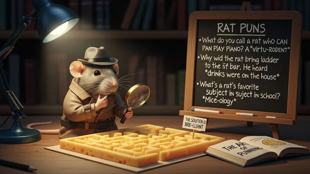 Clever Rat Puns That Make You Think