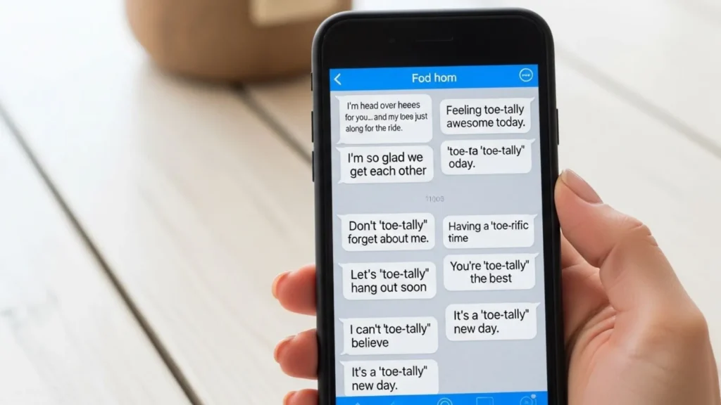 Clever Toe Puns for Texting Friends