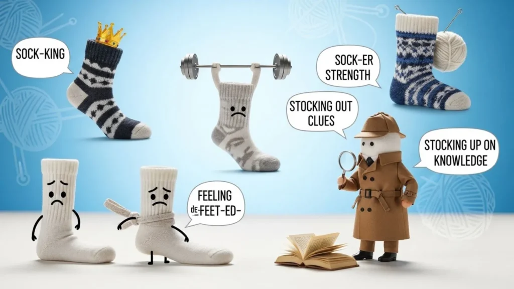 Funny Sock & Stocking Puns