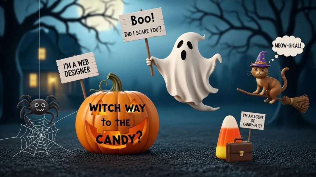 Halloween Holiday Puns That Are Spooky but Fun