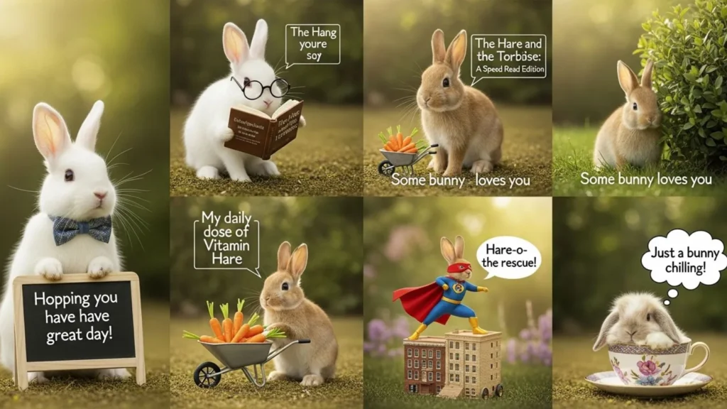 Rabbit Puns That Hop Right Into Your Heart 