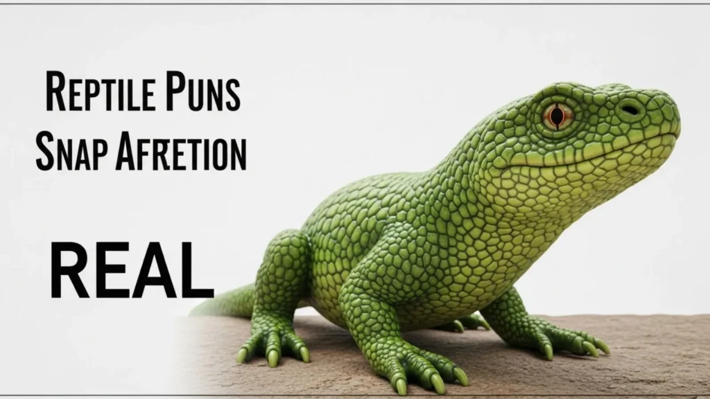 Reptile Puns That Snap Up Attention 
