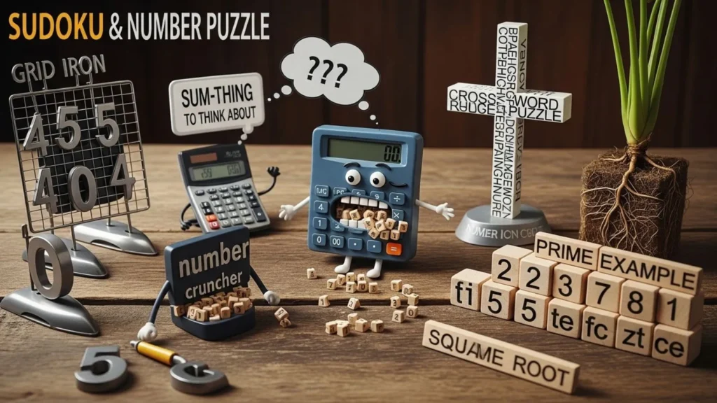 Sudoku & Number Puzzle Puns 