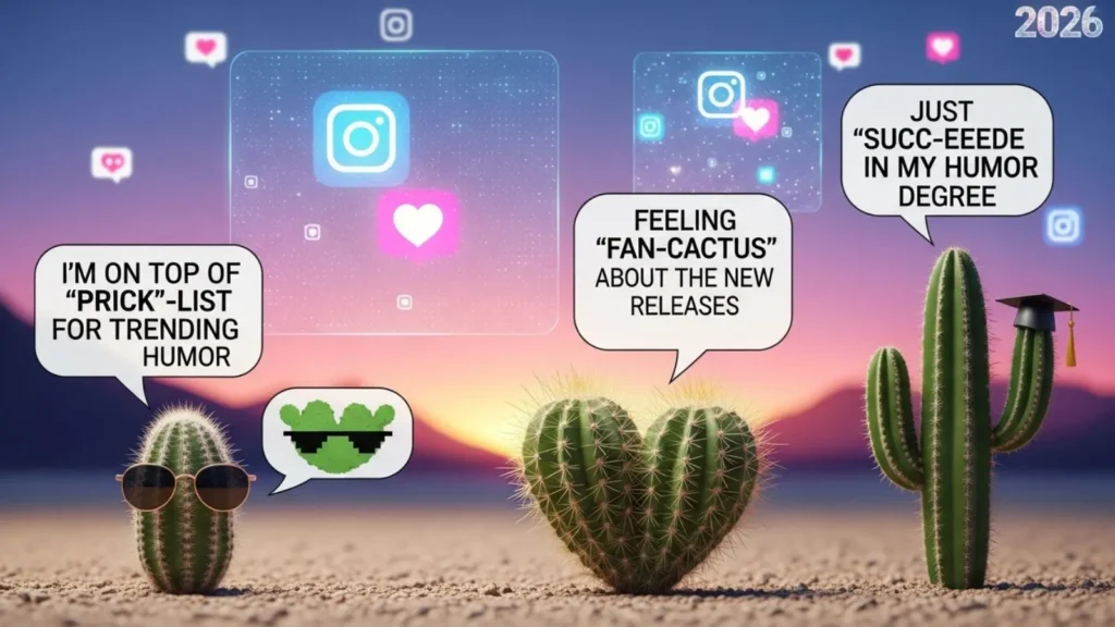 Trending Cactus Puns for 2026 Humor Fans