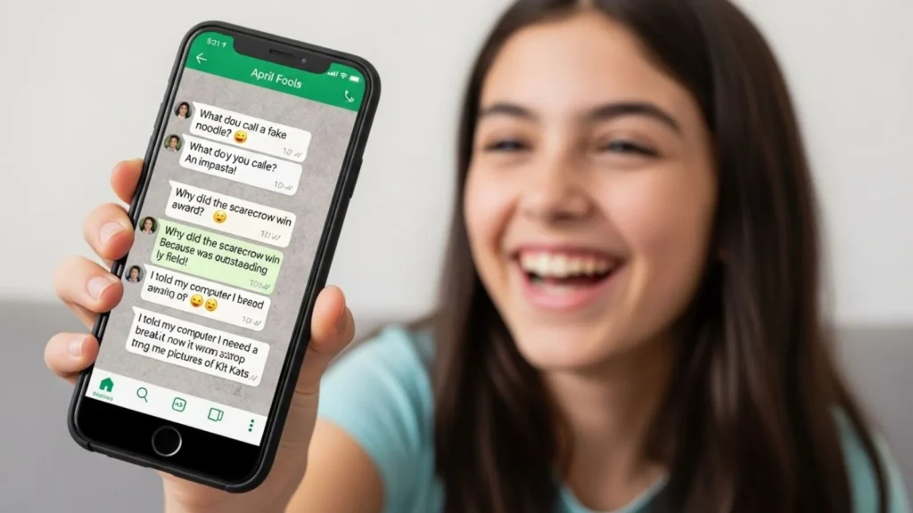 Short April Fools Puns for WhatsApp