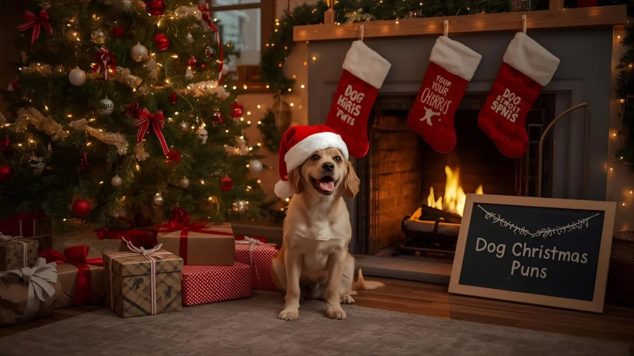 Dog Christmas Puns 