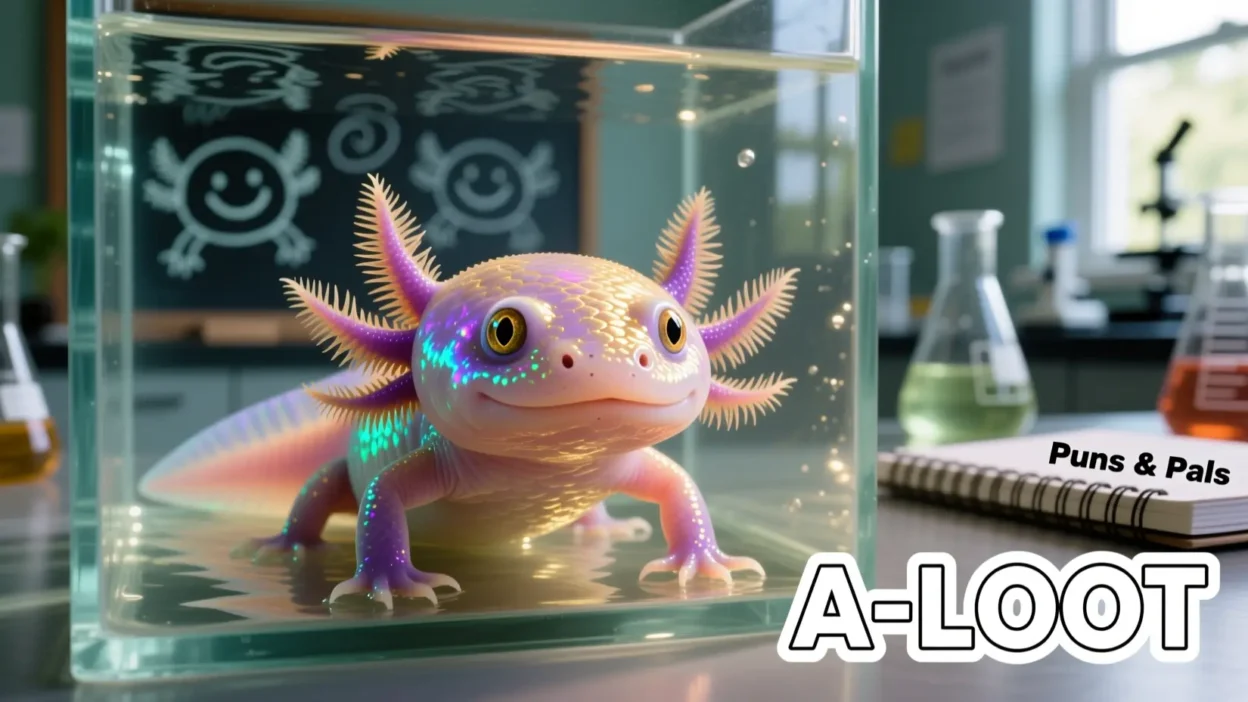 Axolotl Puns 