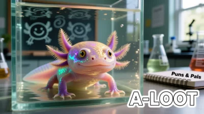 Axolotl Puns 