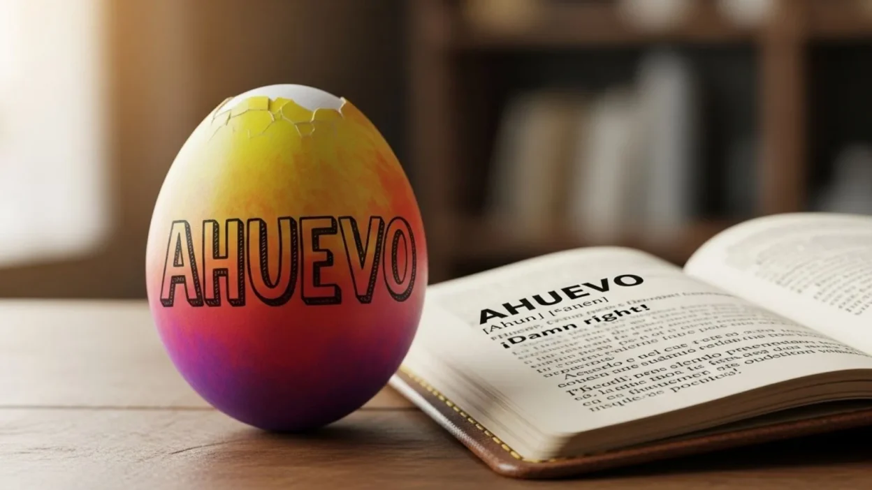 Ahuevo Meaning